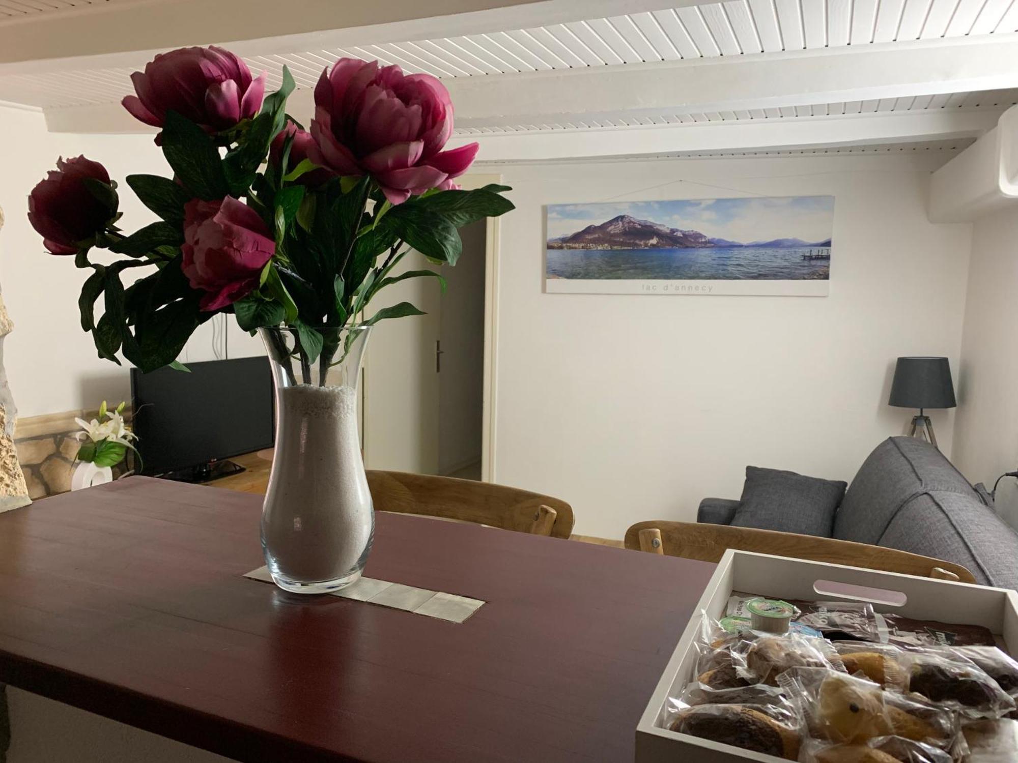Annecy Sainte Claire Vieille Ville 38M2 Terrasse Proche Gare Et Lac 4 Pers 3 Etoiles מראה חיצוני תמונה